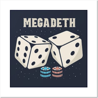 megadeth Dice Posters and Art